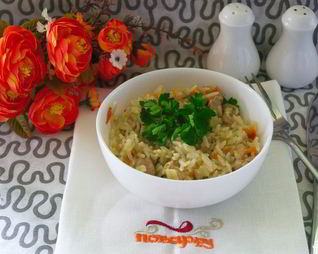 Ризотто с курицей