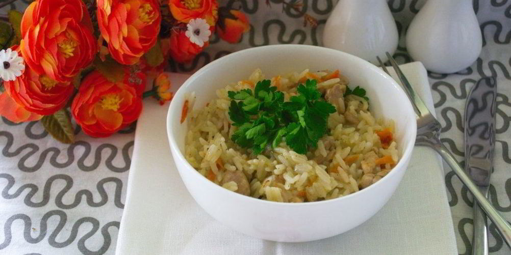 Рецепт ризотто с курицей