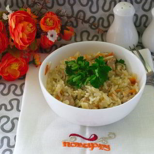 Ризотто с курицей