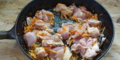 ризотто с курицей