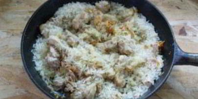 ризотто с курицей