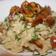 Рецепт Ризотто с лисичками