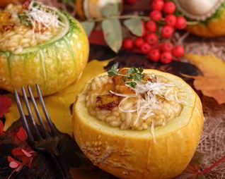 Ризотто с тыквой