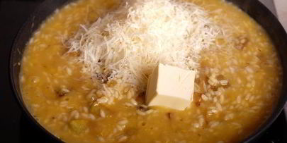 ризотто с тыквой