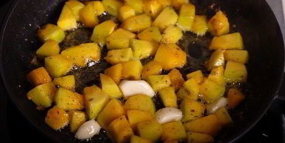 ризотто с тыквой