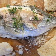 Рецепт Дорада, запеченная в соли