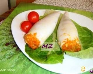 Фаршированный кальмары