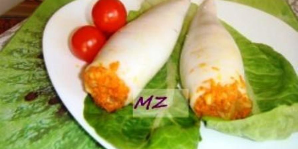Рецепт фаршированный кальмары