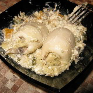 Фаршированные кальмары