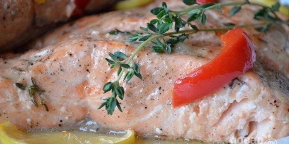 Рецепт филе семг в духовке