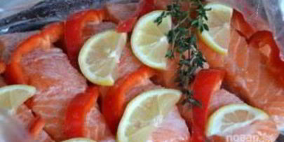 филе семги в духовке