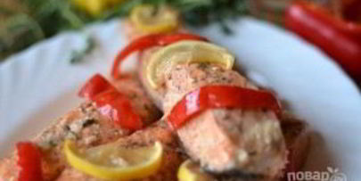 филе семги в духовке