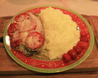 Филе тилапии, запеченное в духовке