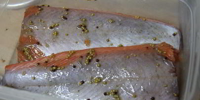 форель дижон