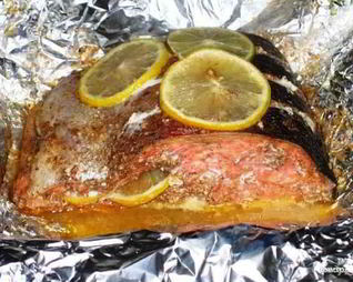 Форель по-азербайджански