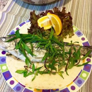 Форель с тархуном