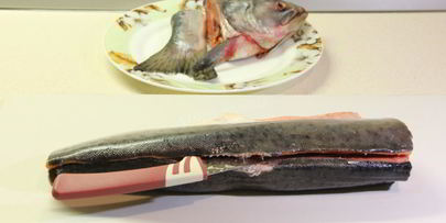 горбуша под классическим маринадом и яичной заливкой