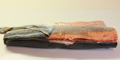 горбуша под классическим маринадом и яичной заливкой