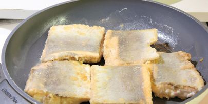 горбуша под классическим маринадом и яичной заливкой