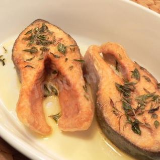 Горбуша с розмарином