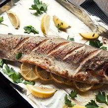 Рецепт Горбуша, запеченная целиком