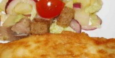 камбала в кляре