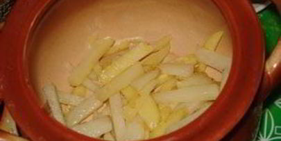 карп в горшочке