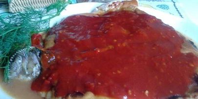 карп в кисло-сладком соусе