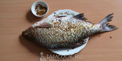 лещ с картошкой в духовке