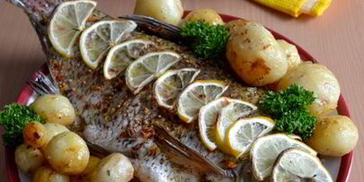 лещ с картошкой в духовке