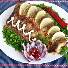 Рецепт Лещ в сметане в духовке