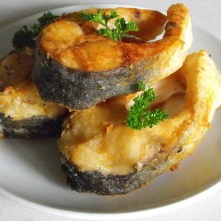 Линь жареный