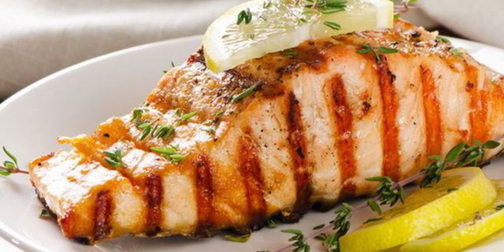 Рецепт лосось гриль
