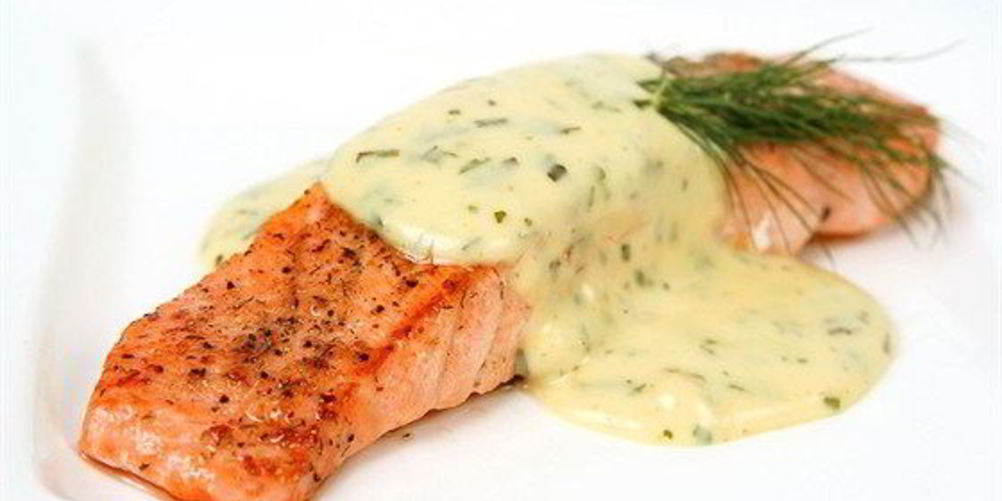 Рецепт лосось на гриле со сливочно-лаймовым соусом