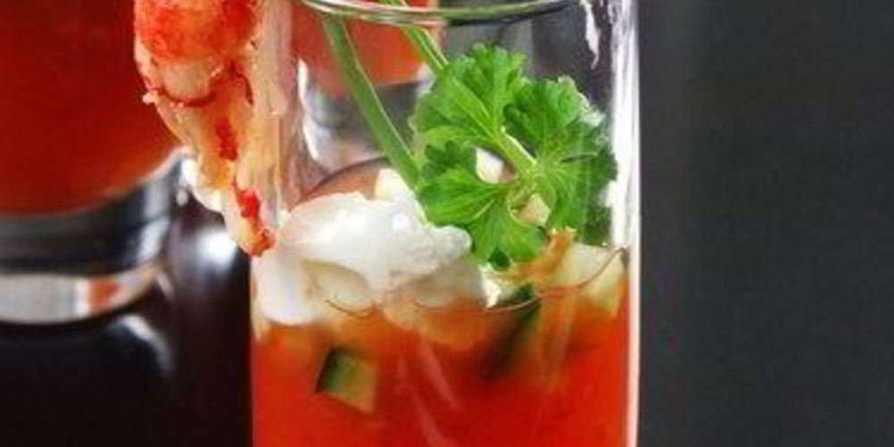 Рецепт маринованные креветки на гриле с сангритой и авокадо