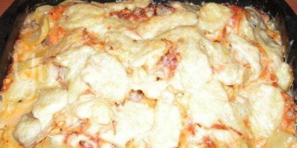 Рецепт минтай по-русски