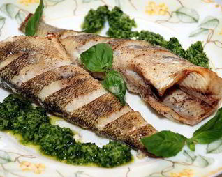 Нототения запеченная в духовке