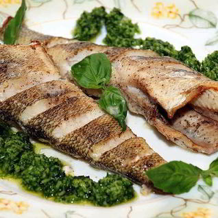 Нототения запеченная в духовке