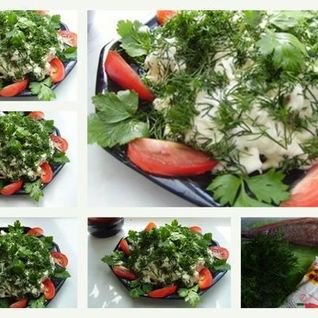 Рыба под майонезом