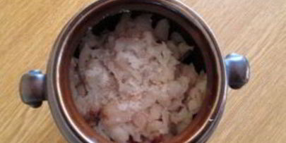 рыба с картошкой в горшочке