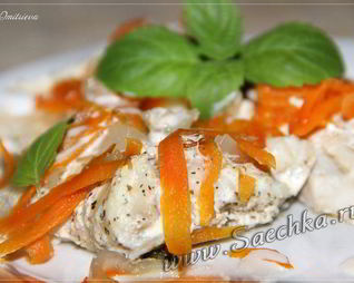 Рыба с мятой