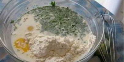 рыба в омлете с овощами в духовке