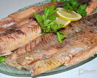 Рыба, запеченная в соли