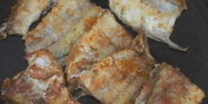 рыба, жаренная по-русски