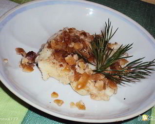 Рыбка, запеченная с арахисом