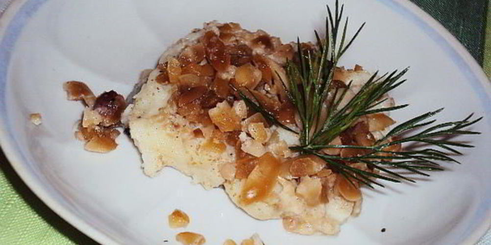 Рецепт рыбка, запеченная с арахисом