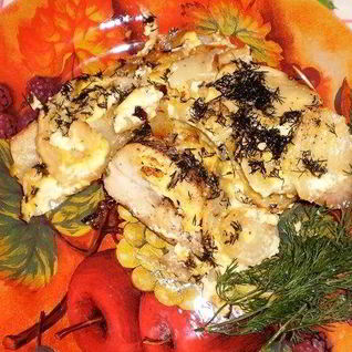 Щука в майонезе в духовке