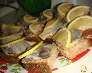 Сельдь в горчичном маринаде