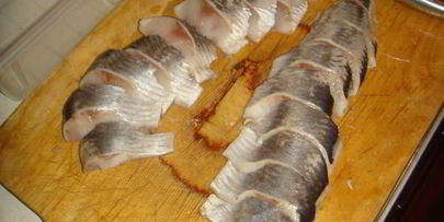 сельдь в горчичном маринаде