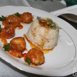 Шарики из хека по-Каталонски